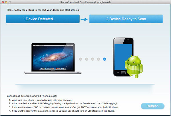 IPubsoft Android Data Recovery for Mac 2.2.5 Recover Android Files on Mac