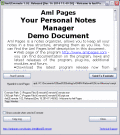 Screenshot of Aml2Evernote 1.00