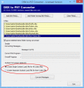 Screenshot of Batch DBX to PST Converter 2.1
