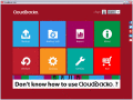 Screenshot of CloudBacko Lite for Mac 1.9.0.0