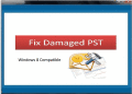 Screenshot of Fix Damaged PST 3.0.0.7