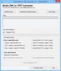 Screenshot of Convert EML to TIFF 3.1