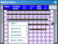 Breakout game with a freely moveable blocker.