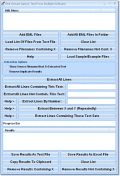 Extract lines that in EML files.