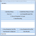 Screenshot of MS Word Count Pages and Words In Multiple Documents Software 7.0