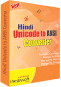 Converts Unicode to ANSI font with ease.