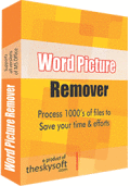 Removes images from multiple MS word files.