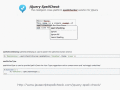 Screenshot of JQuery Spell Check 4.3
