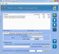 Tool enables to change TIFF file into PDF