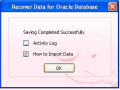 Screenshot of Latest Oracle Database Repair Software 2.0