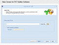 Screenshot of Best Split PST Tool 15.01