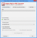 Zimbra Mail to PDF Converter