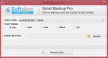 Screenshot of Gmail Backup Pro 1.0