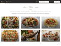 Add an online menu maker to your website!