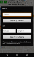 Latitude and Longitude app for android