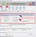 Screenshot of XLSX Password Recovery 4.0