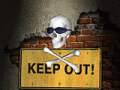 Screenshot of Keep Out (Direct3D) Screen Saver 2.4.3