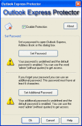 Protect Outlook Express and its e-mail