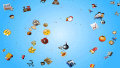 It's raining emoji in this free screensaver!