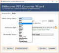 Screenshot of Import Outlook PST file 2016 to EML 5.0