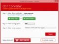 Screenshot of Convert OST to EML File 6.0