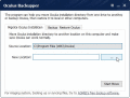 Screenshot of Oculus Backupper 1.0