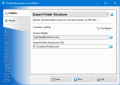 Exports Outlook folder structure to XML file.