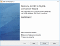 Screenshot of DBF-to-MySQL 4.3