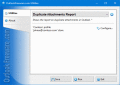 Screenshot of Duplicate Attachments Report for Outlook 4.5