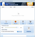 Screenshot of PDF Compressor V2 2.0.1