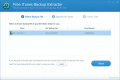 Screenshot of Free iTunes Backup Extractor 5.8.0