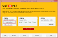 Screenshot of OST mailbox to PST file format 1.0