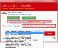 Convert Email MSG to PDF