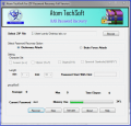 Atom TechSoft RAR password recovery tool