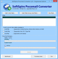 Screenshot of Transfer Pocomail Mailbox to PST 1.0.1