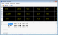 Convert DXF DWG text table to CSV XLS table