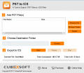 Use Free CubexSoft PST to ICS Converter Demo