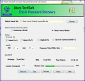 Screenshot of ATS excel 2016 password recovery 1.0