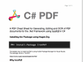 C# PDF - PDF Documentation for IronPDF