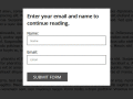 Screenshot of JavaScript Pop-up box - free script 1.0