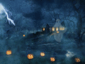 A festive and scary Halloween screensaver.