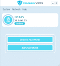 Screenshot of Radmin VPN 1.0.3448