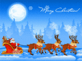 Screenshot of Christmas Sleigh Screensaver 2.0