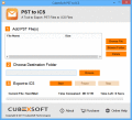 Screenshot of Convert Multiple PST Files to ICS 1.0.1