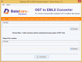 Screenshot of DataVare OST to EMLX Converter Expert 1.0