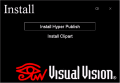 Screenshot of 4Menu basic CD front end 1.558