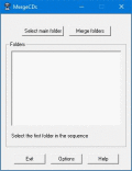 Screenshot of MergeCDs 2.0