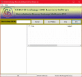 Screenshot of Repair EDB file Exchange 2010 4.0