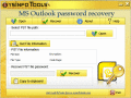 Screenshot of SysInfoTools Outlook Password Recovery 2.0