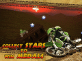 3d motorcycle racing game. Try to collect all